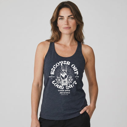 Recover Out Loud Sober Tank Top product photo (view 10)