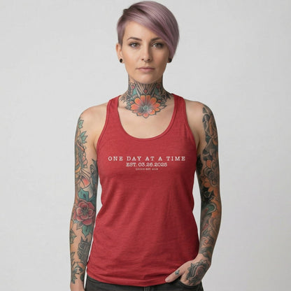 One Day At a Time Sober Tank Top side view (view 16)
