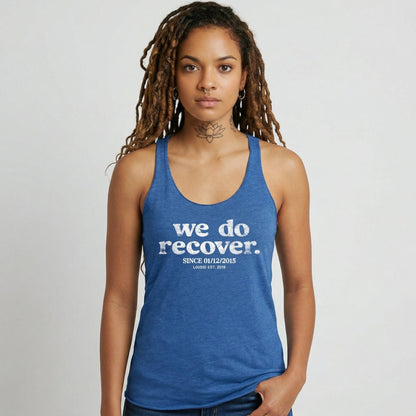 We Do Recover Sober Tank Top side view (view 16)