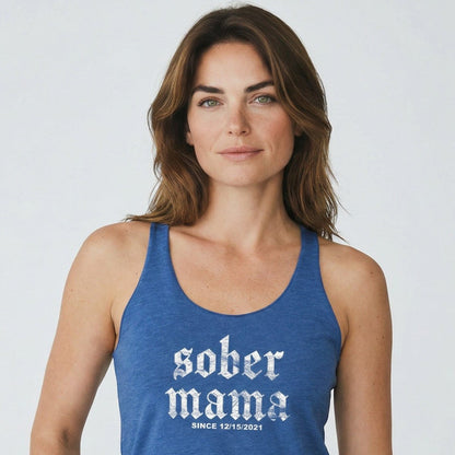 Sober Mama Sober Tank Top lifestyle view (view 15)