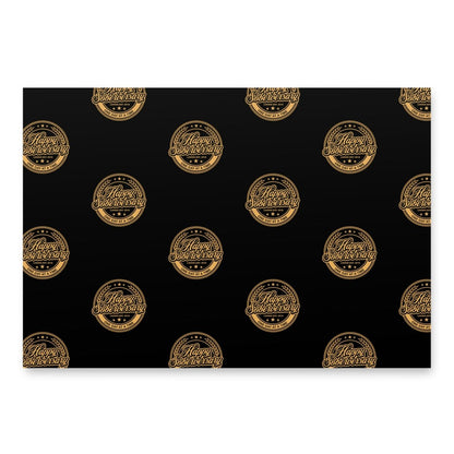 Soberversary Wrapping Paper Sober Party Decor
